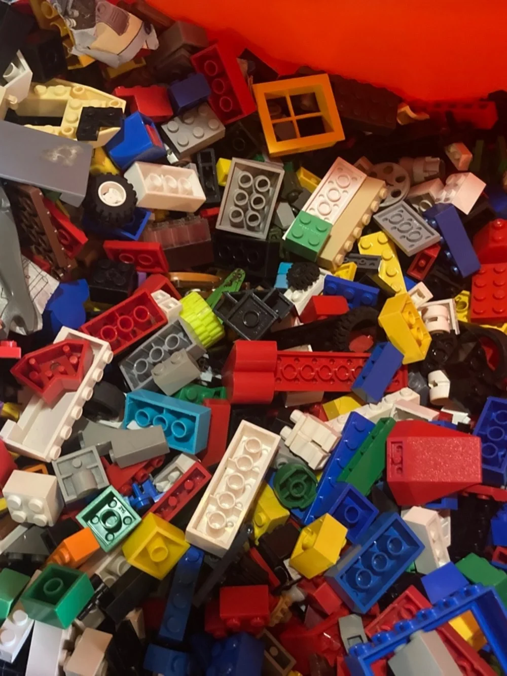 Bulk LEGO 1 Pound Lot Bricks Plates Studs Wheels Kids Toys MULTIPLE AVAILABLE